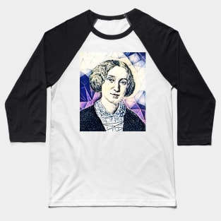 George Eliot Portrait | George Eliot Artwork 14 Baseball T-Shirt